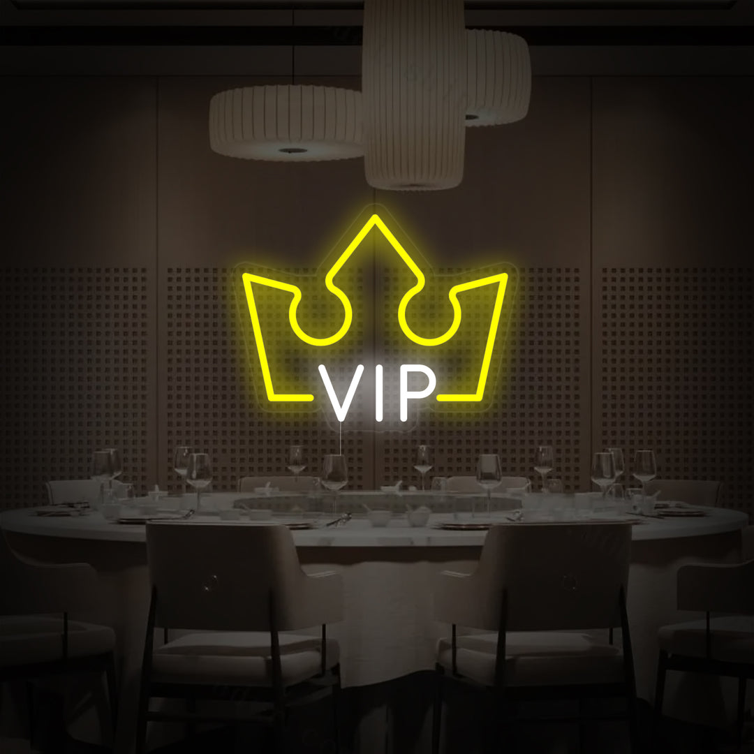 "VIP-Ruimte, VIP-Lounge" Neon Verlichting