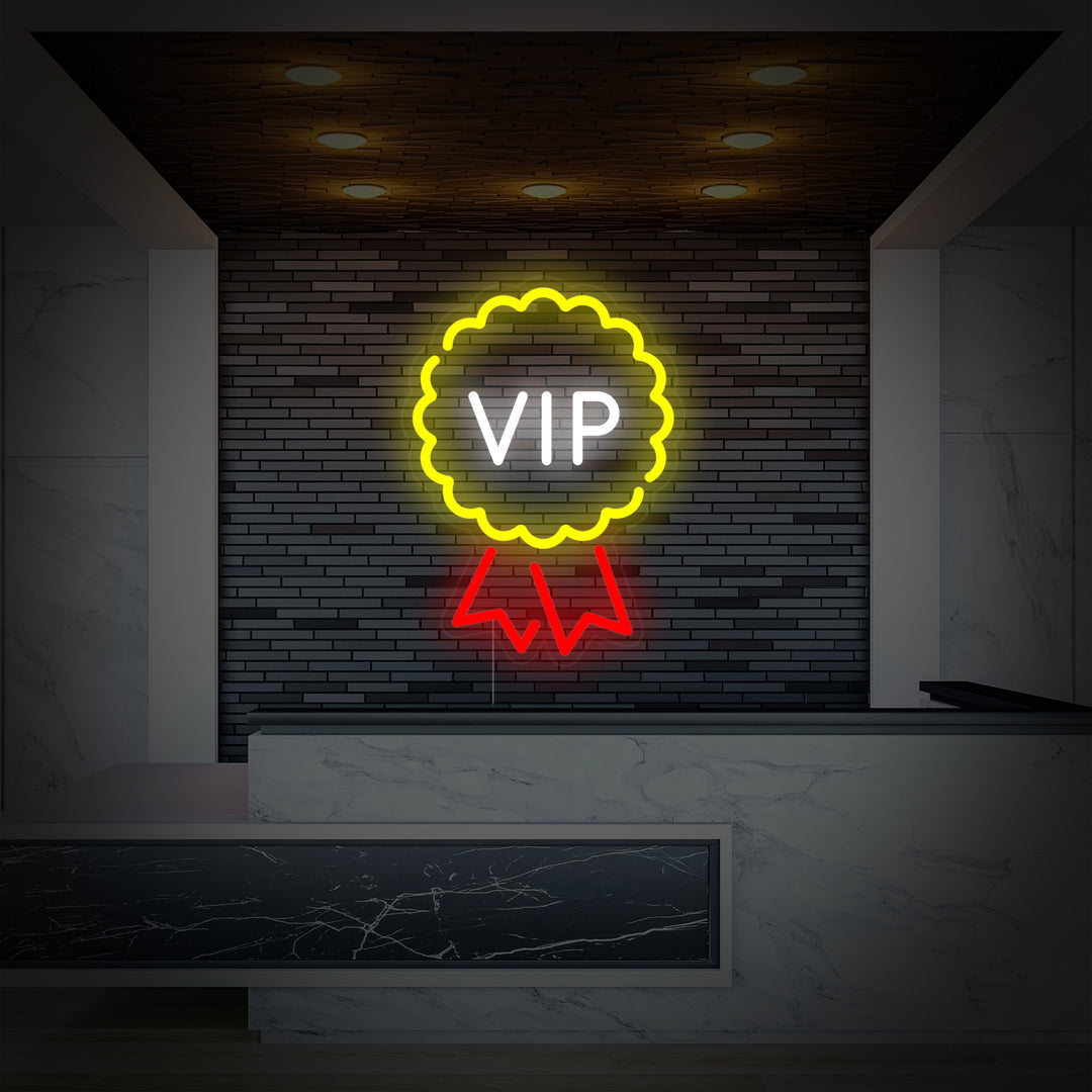"VIP-Ruimte, VIP-Lounge" Neon Verlichting
