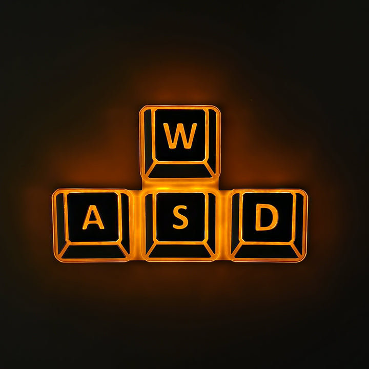 "WASD-toetsen" Neon Like