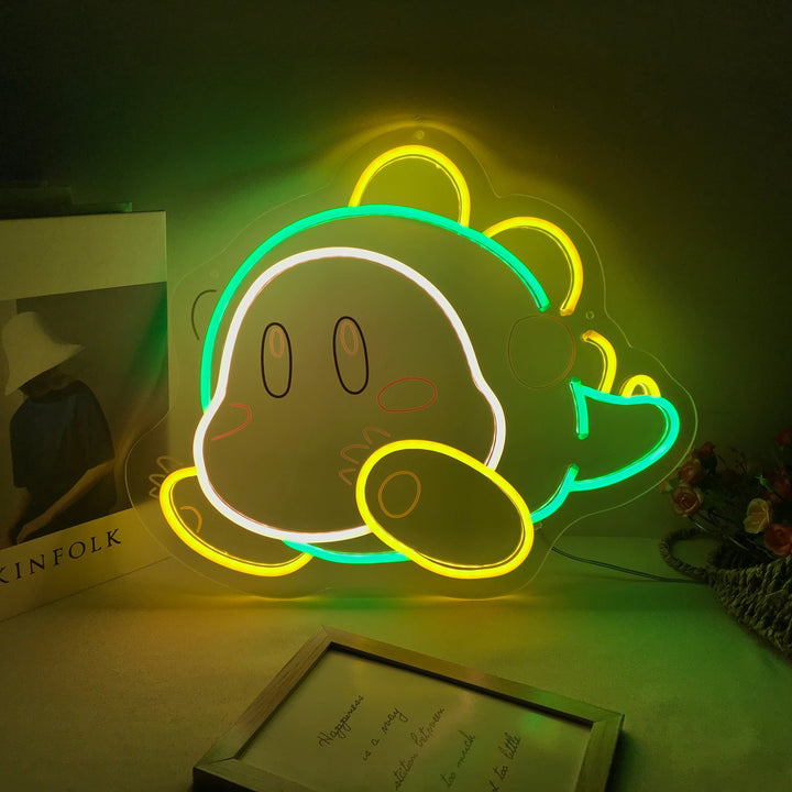 "Waddle Dee, Game Muur Kunst" Mini Neon Verlichting