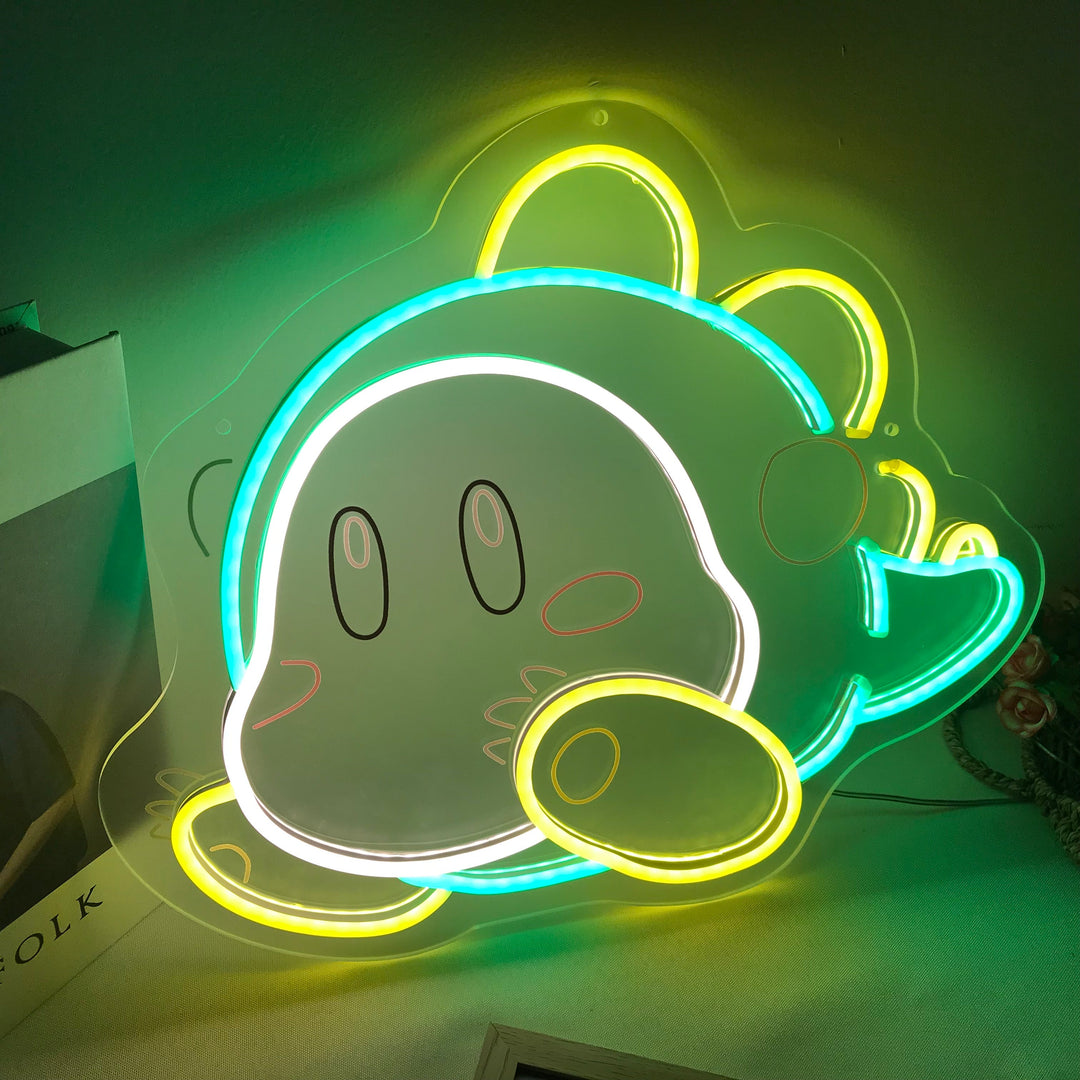 "Waddle Dee, Game Muur Kunst" Mini Neon Verlichting