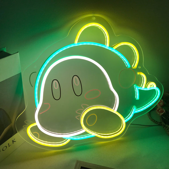"Waddle Dee, Game Muur Kunst" Mini Neon Verlichting