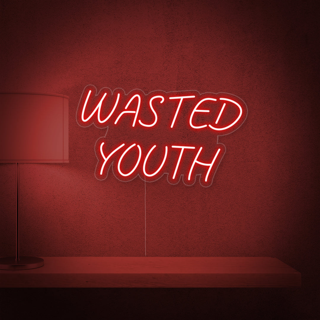 "Wasted Youth" Neon Verlichting