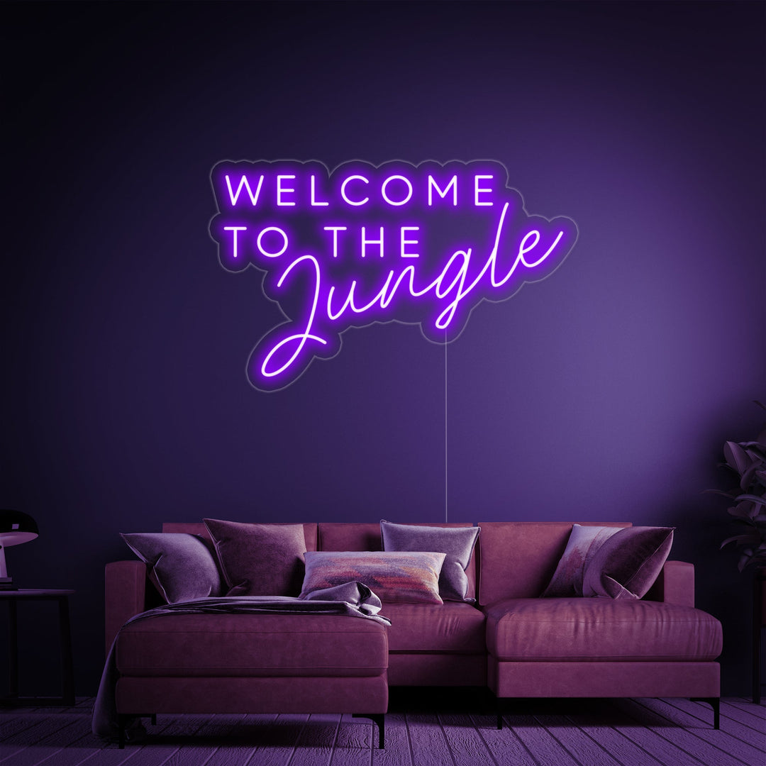 "Welcome to the Jungle" Neon Verlichting