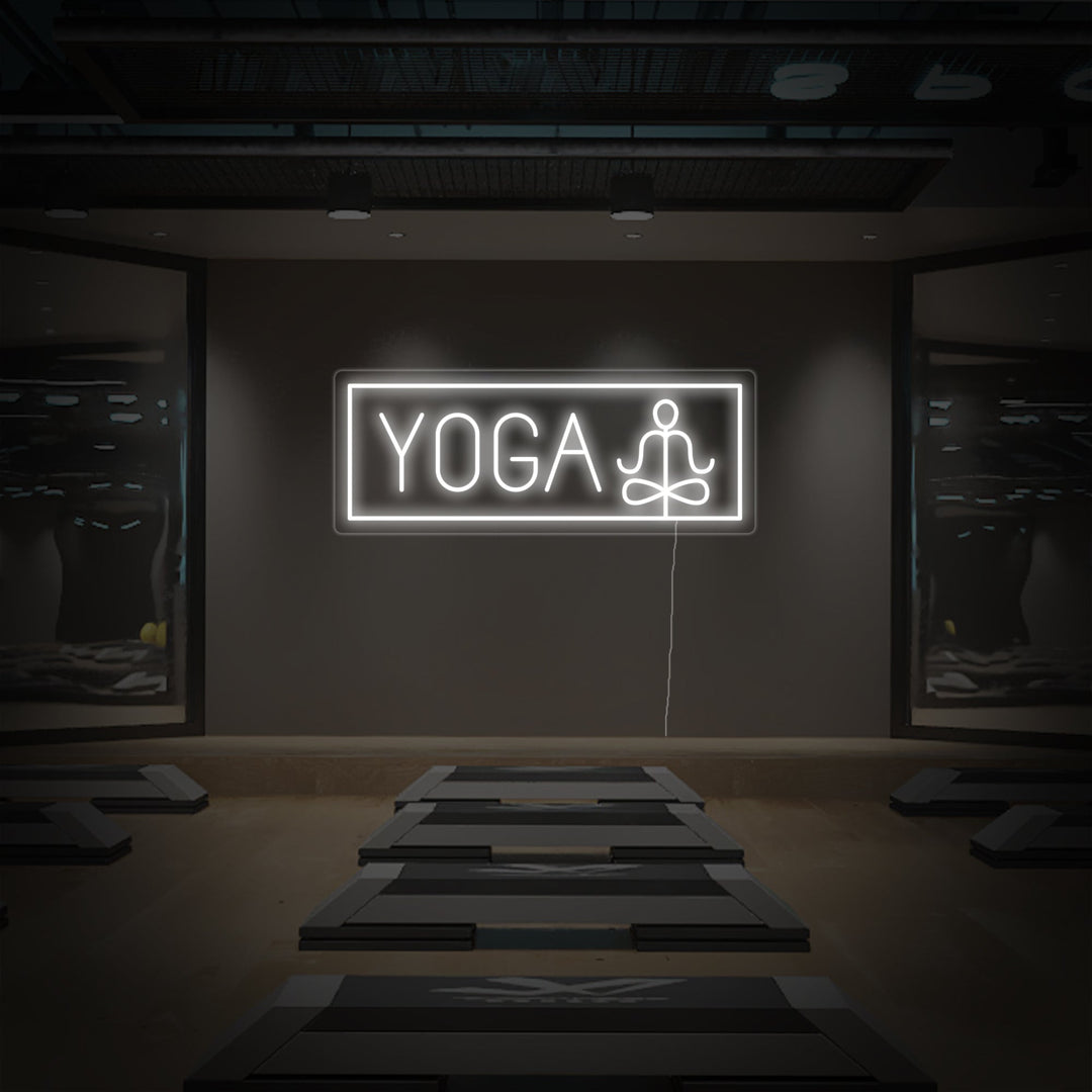 "Yoga, Meditatie" Neon Verlichting