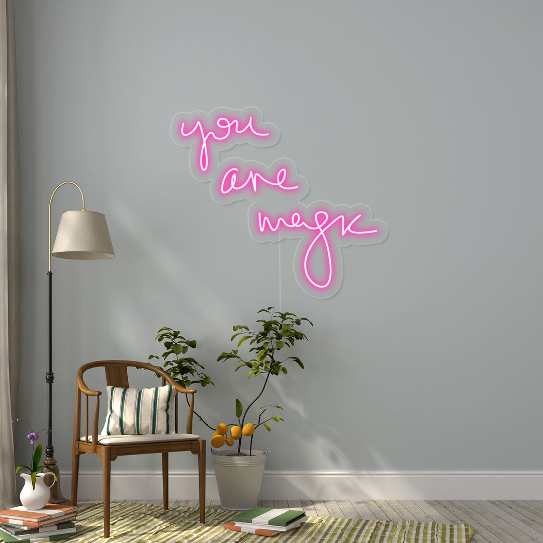 "You Are Magic" Neon Verlichting