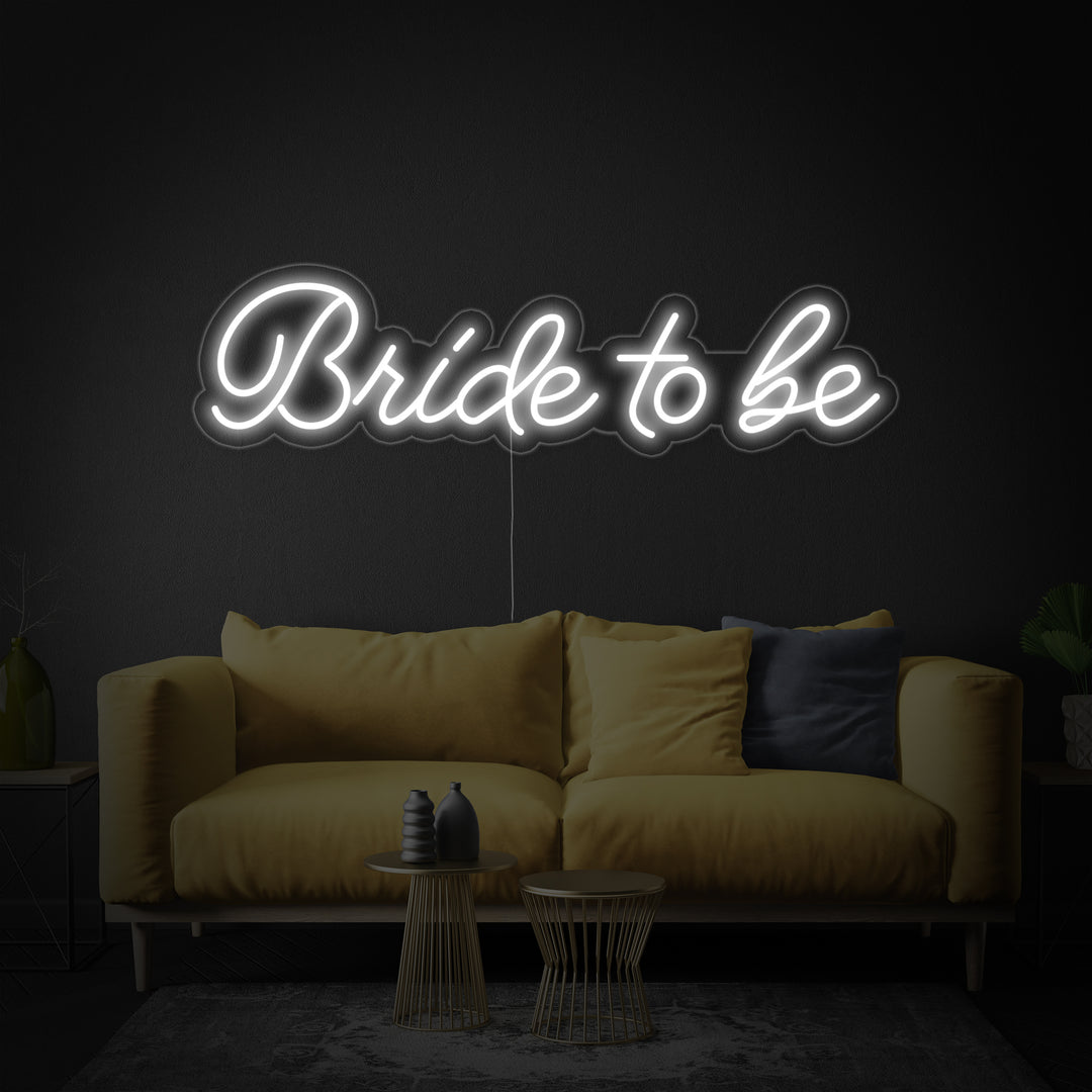 "Bride To Be" Neon Verlichting