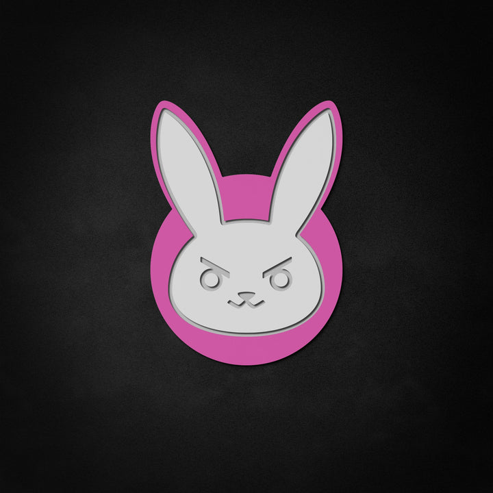 "D Va Bunny, decor voor de speelkamer" Neon Like