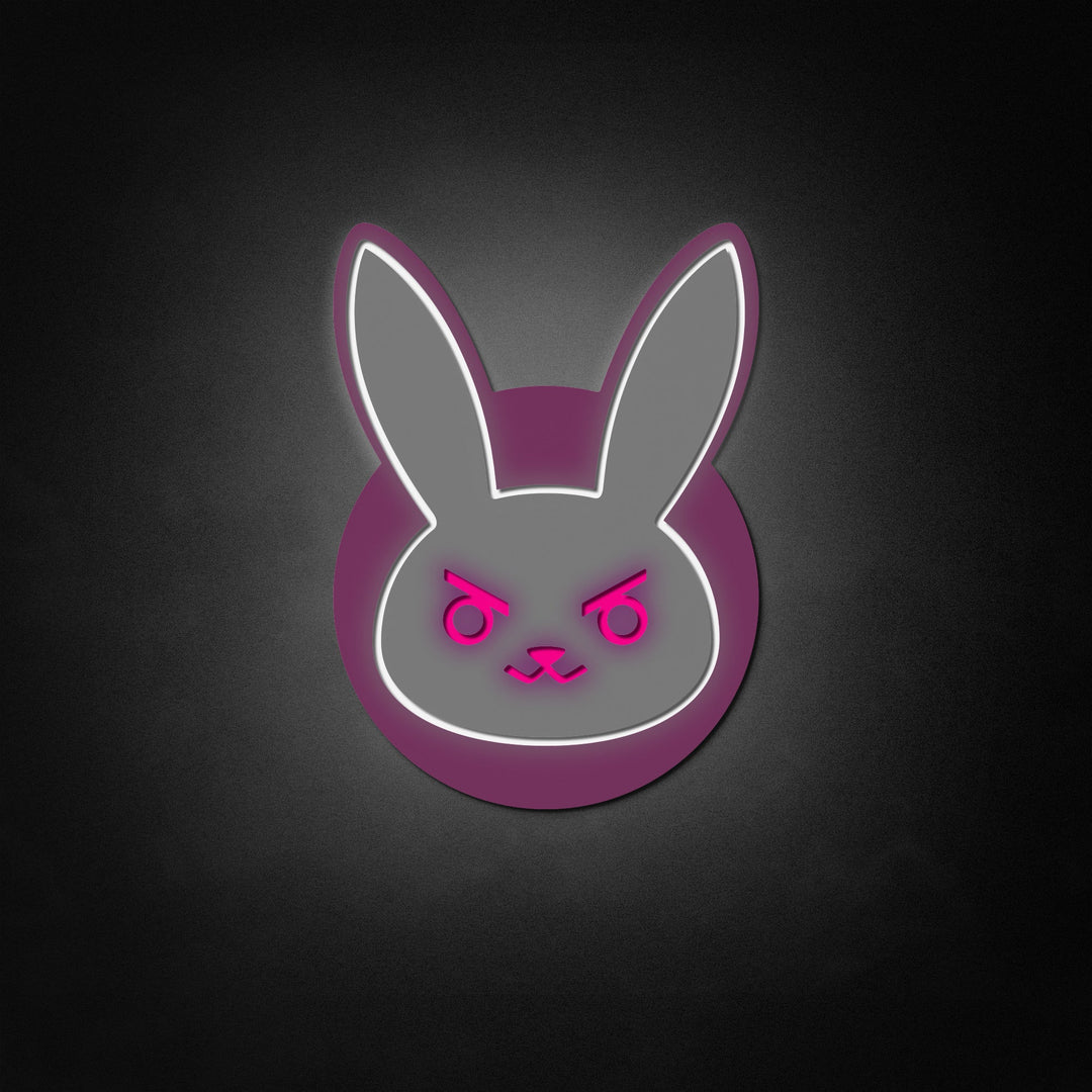 "D Va Bunny, decor voor de speelkamer" Neon Like