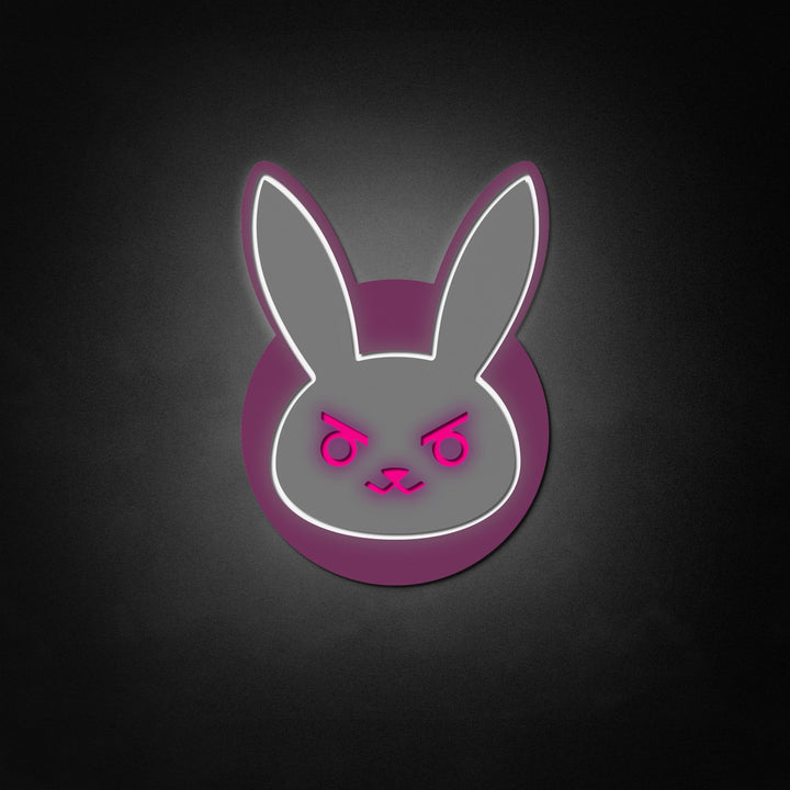 "D Va Bunny, decor voor de speelkamer" Neon Like
