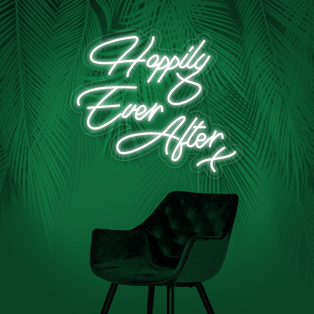"Happy Ever After" Neon Verlichting