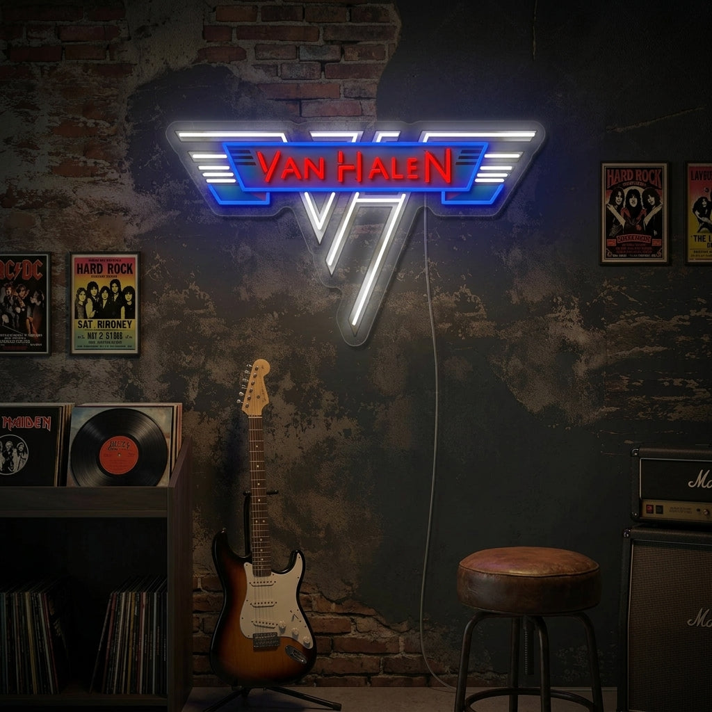 "Van Halen" Neonbord