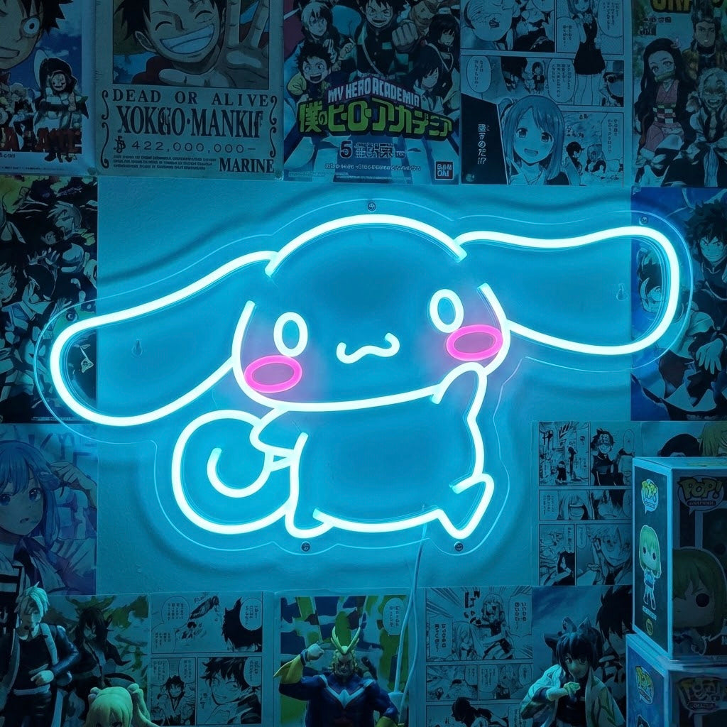 "Cinnamoroll Anime" Neon Verlichting