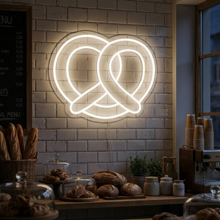 "Pretzel" Neon Verlichting