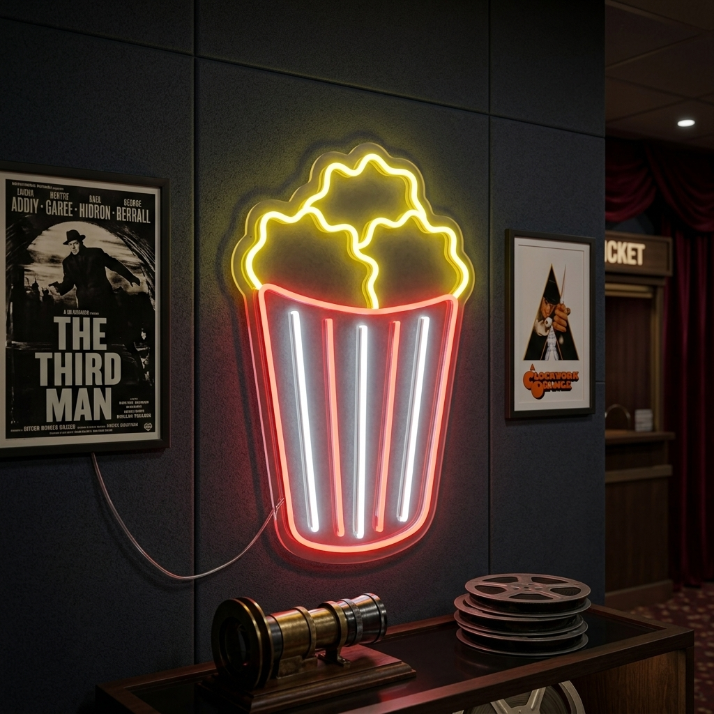 "Popcorn" Neon Verlichting