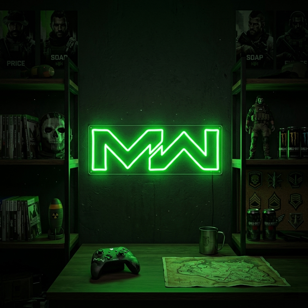 "Mw, Gamer Kamer Decor" Neon Verlichting
