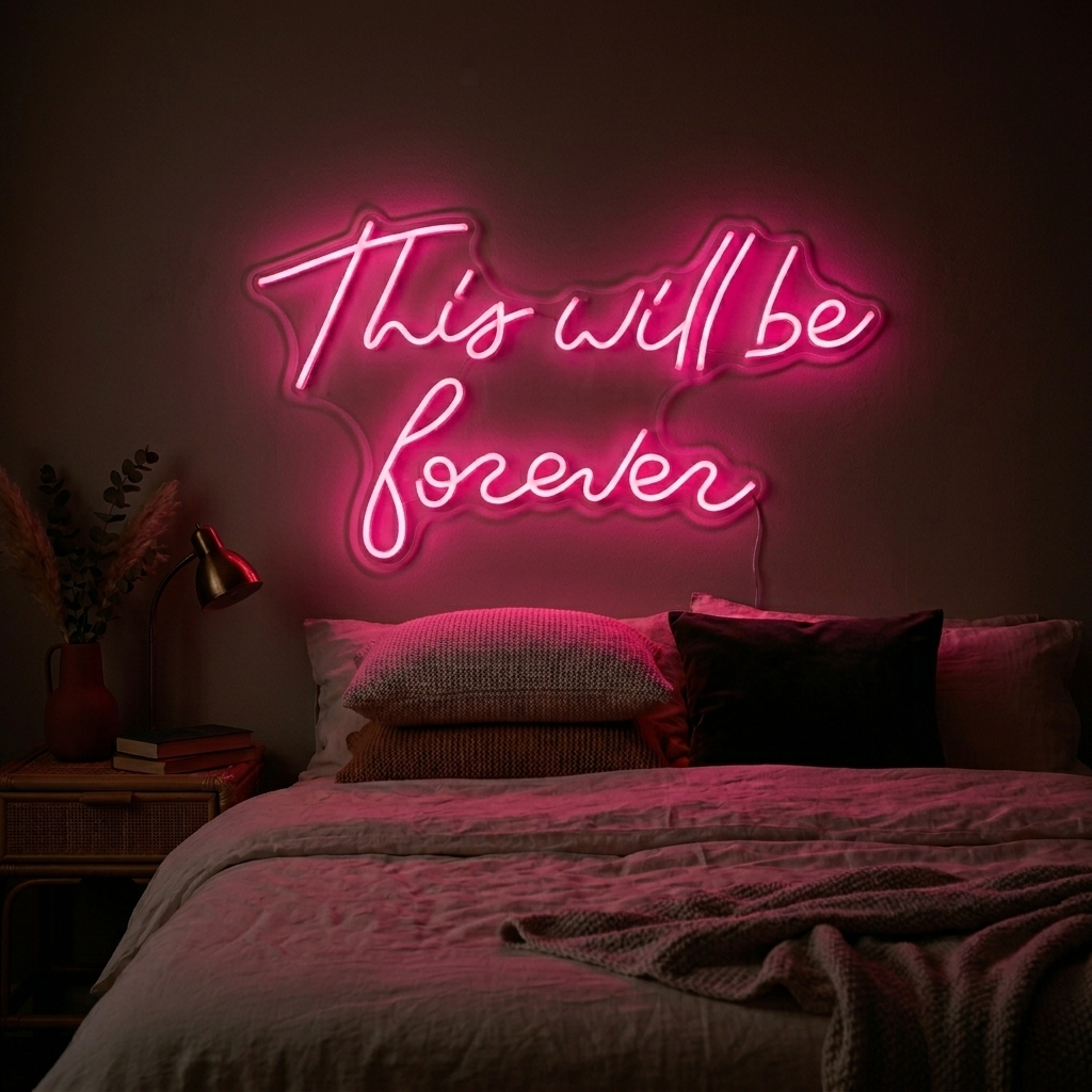 "This Will Be Forever" Neon Verlichting