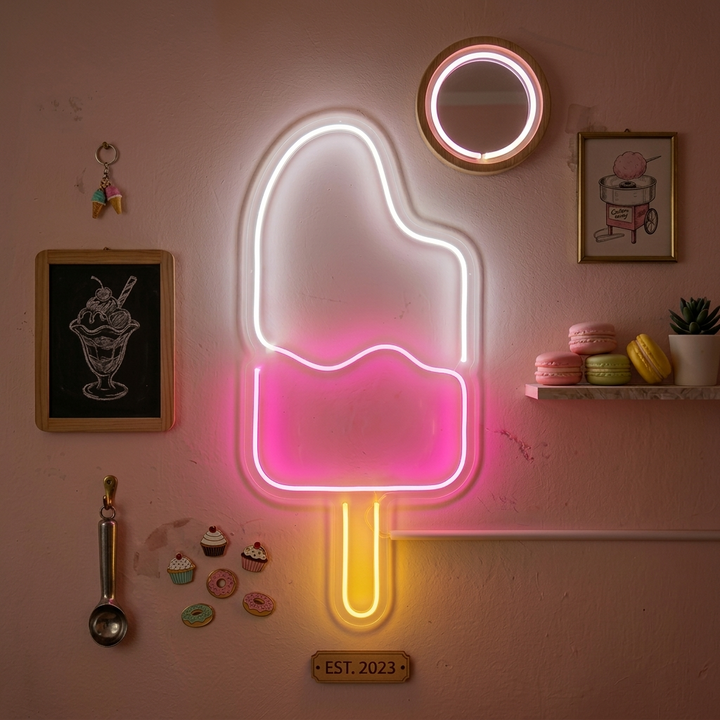 "Ijslolly" Neon Verlichting