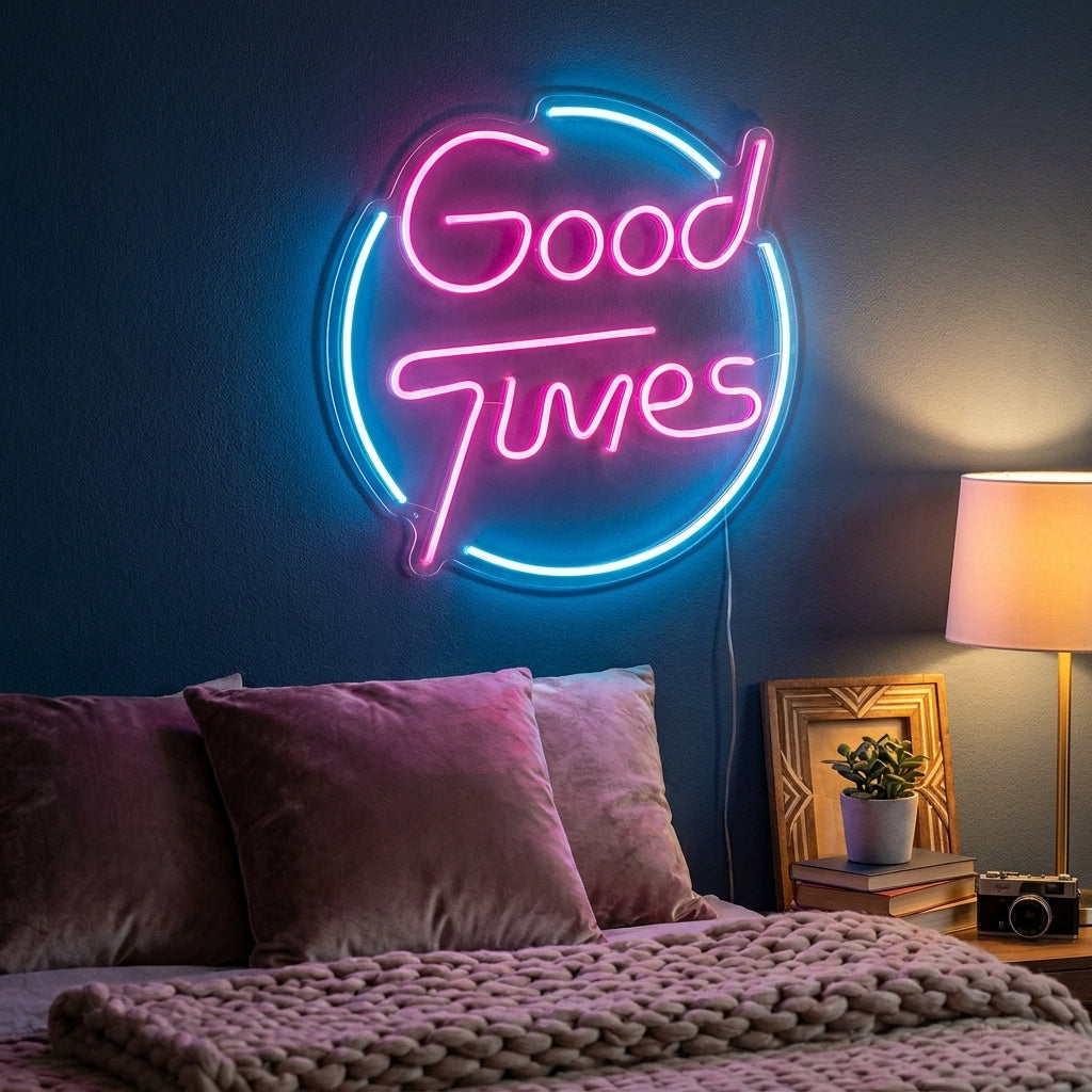 "Good Times" Neon Verlichting