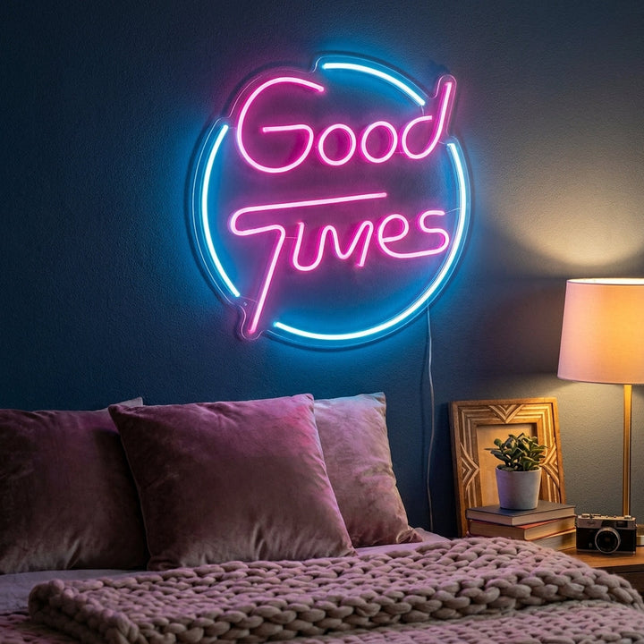 "Good Times" Neon Verlichting