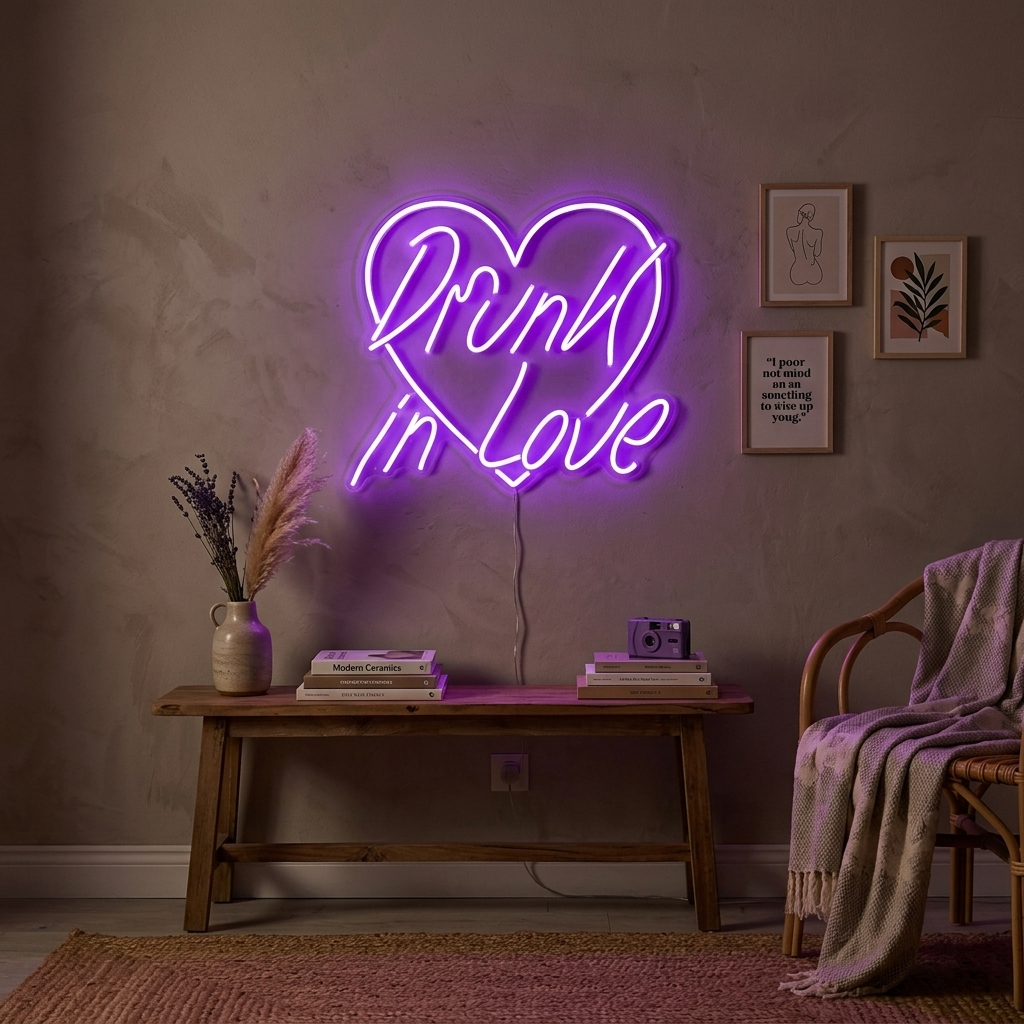 "Drunk In Love" Neon Verlichting