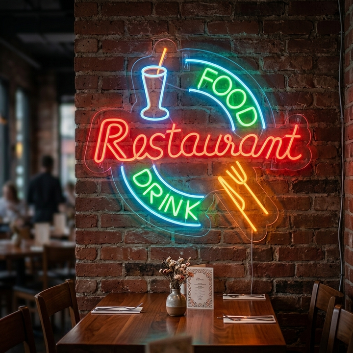 "Food And Drink Restaurant" Neon Verlichting