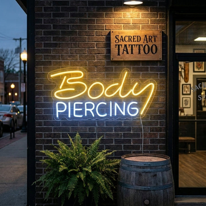 "Body Piercing" Neon Verlichting