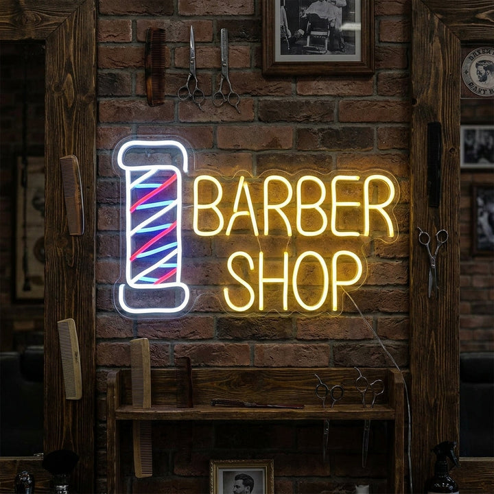 "Barber Shop" Neon Verlichting