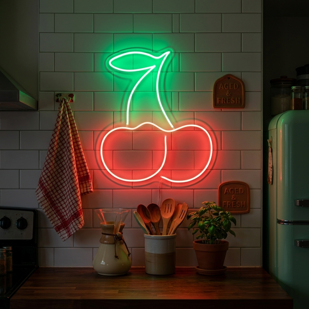 "Kers" Neon Verlichting