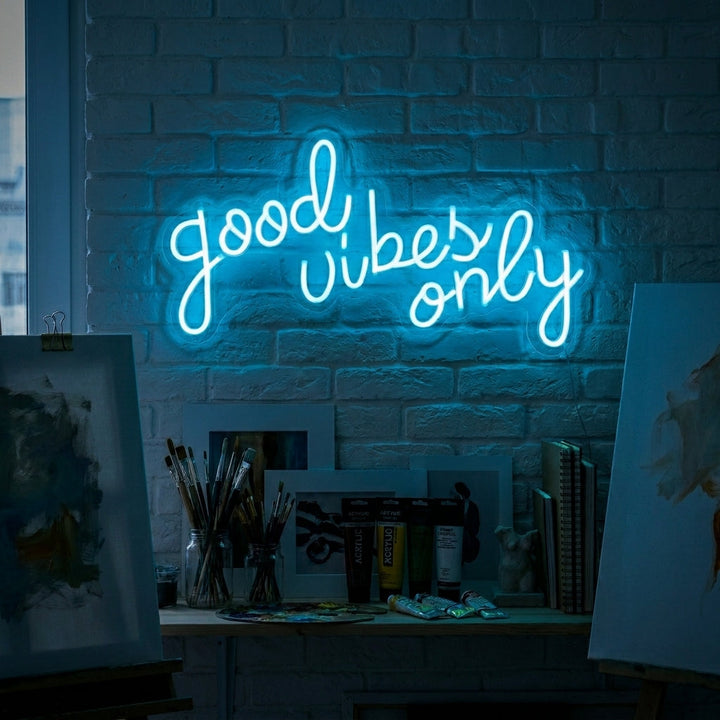 "GOOD VIBES ONLY" Neon Verlichting