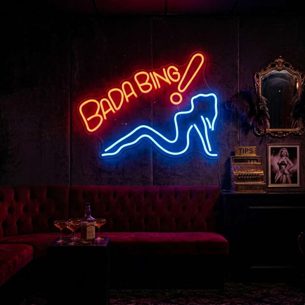 "Bada Bing" Neon Verlichting