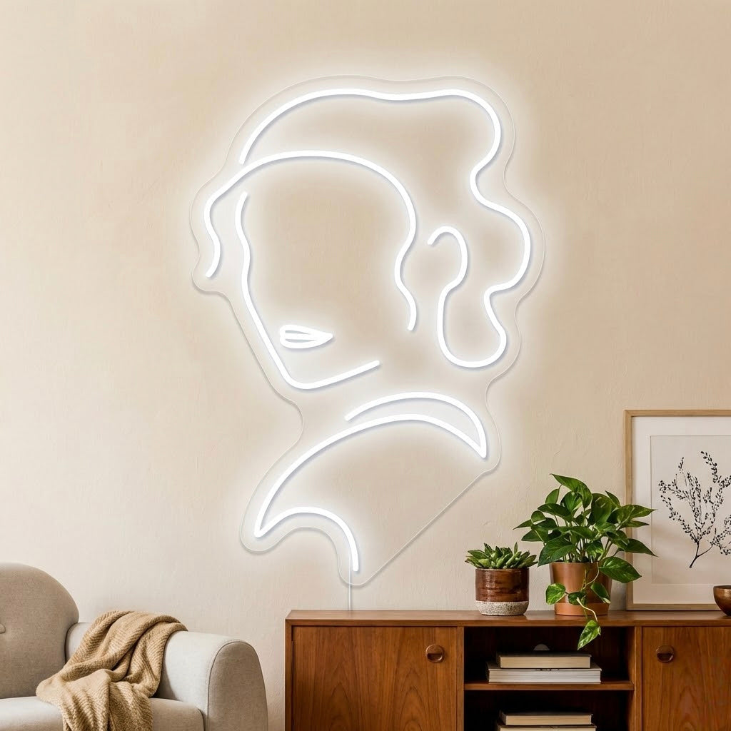 "Rey Skywalker" Neon Verlichting