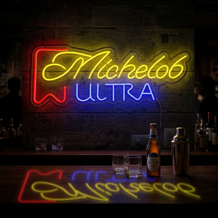 "Michelob Ultra Bierbar" Neon Verlichting