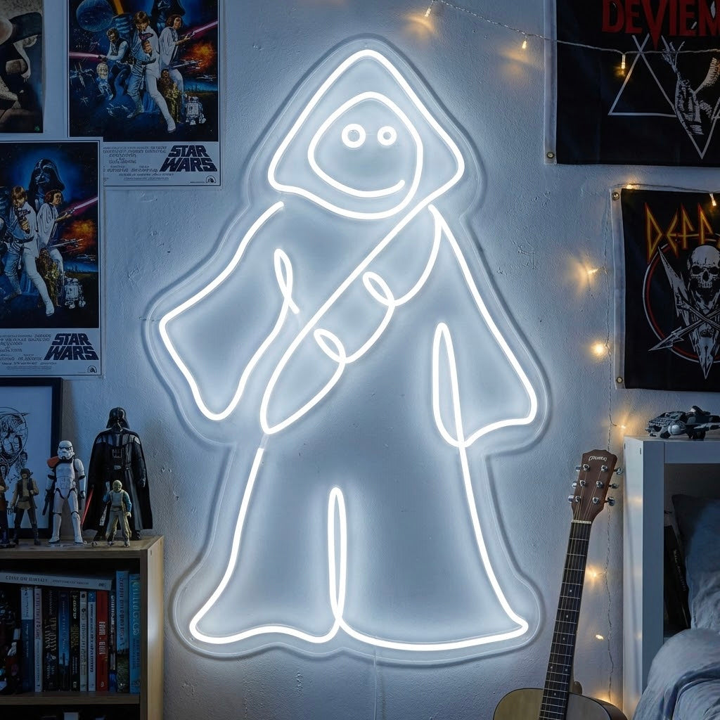 "Jawa Zandmensen" Neon Verlichting