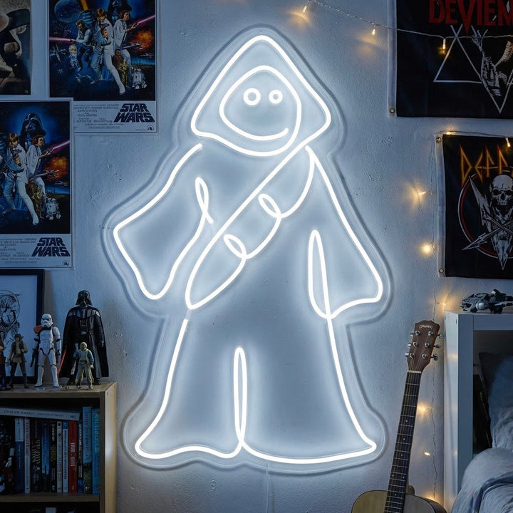 "Jawa Zandmensen" Neon Verlichting