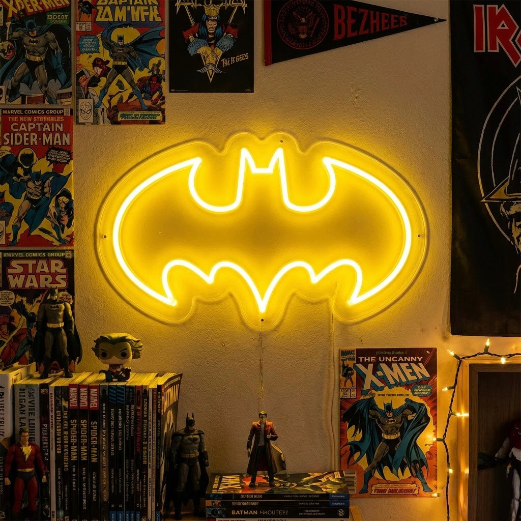 "Vleermuis Dier" Neon Verlichting