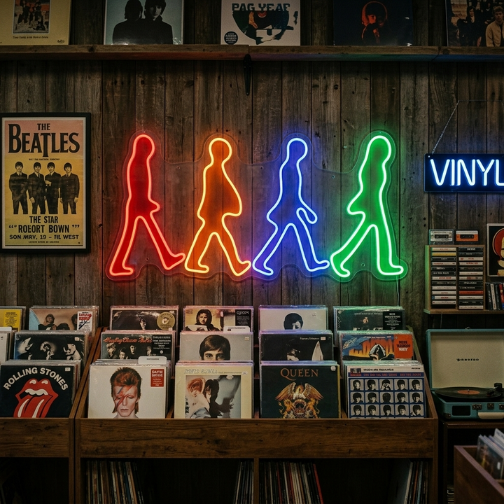 "Muziekband" Neon Verlichting