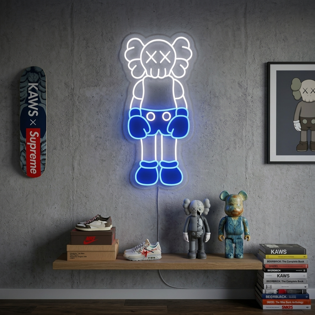 "KAWUV Bedrukt, Anime" Neon Verlichting