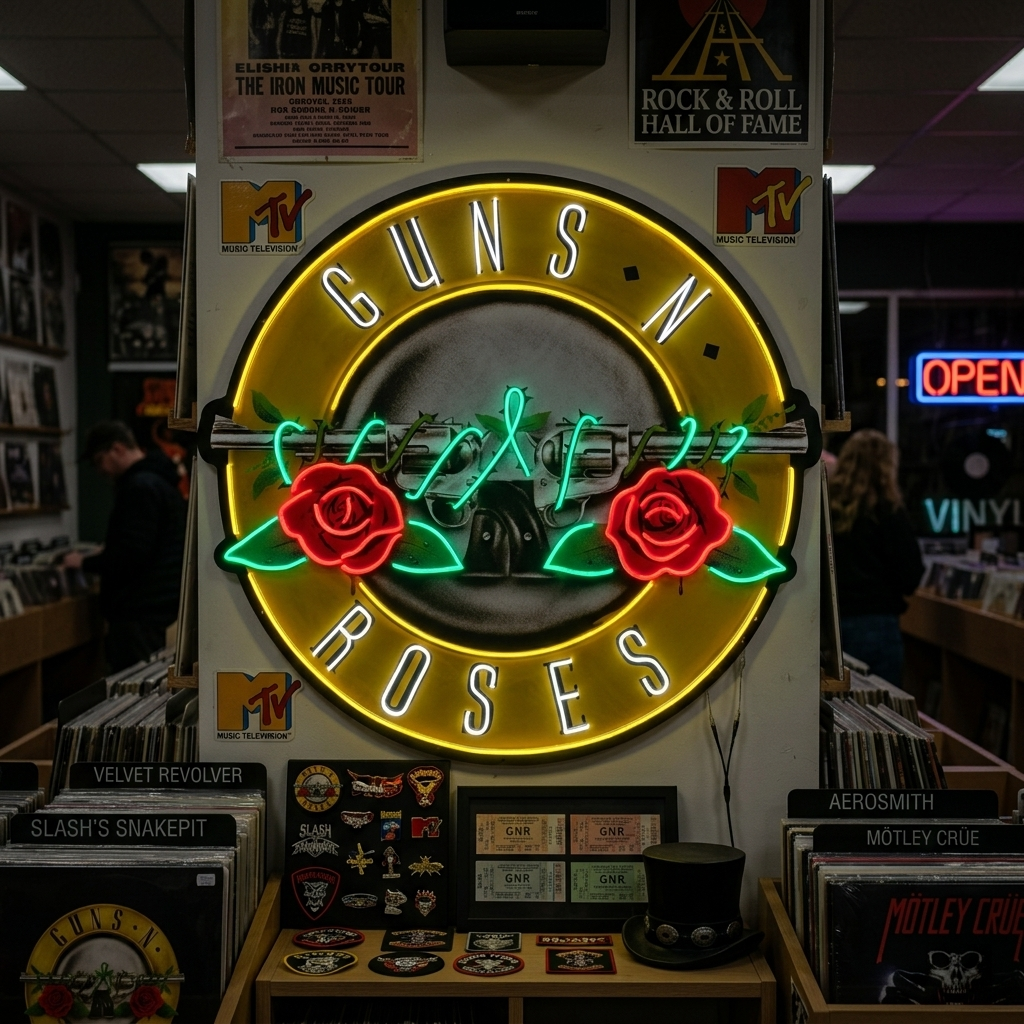 "Guns N Roses" Neonbord