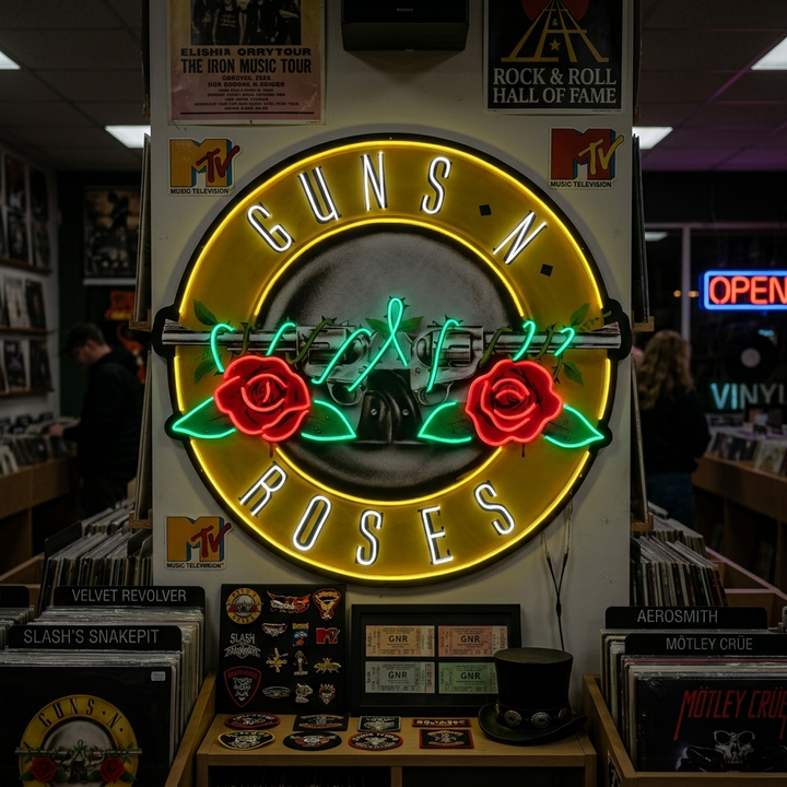 "Guns N Roses" Neonbord