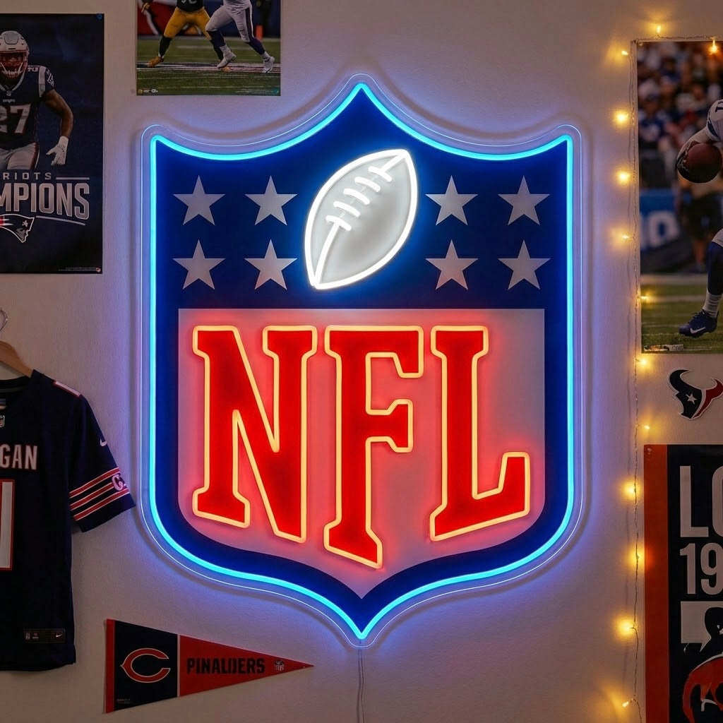"Nfl-logo" Neonbord