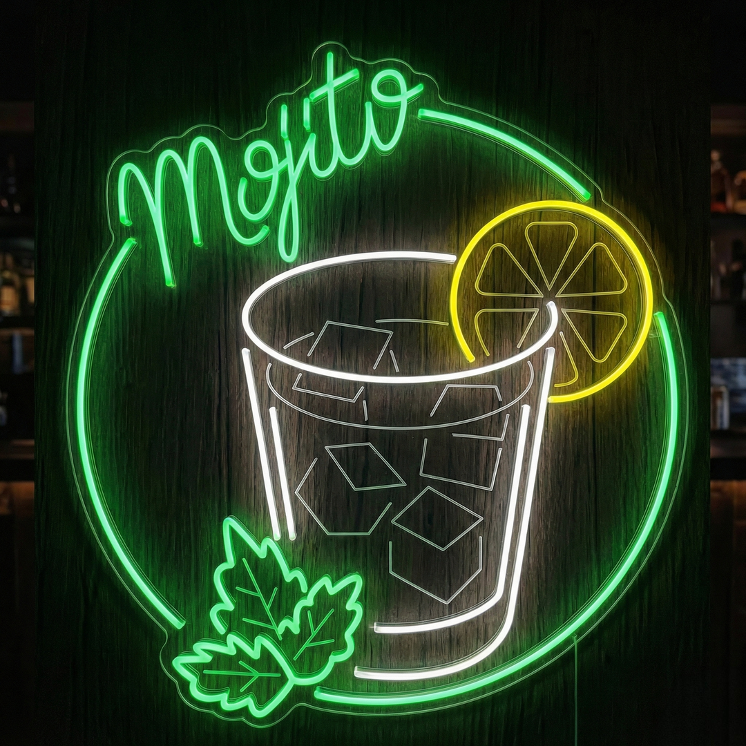 "Mojito" Neonbord