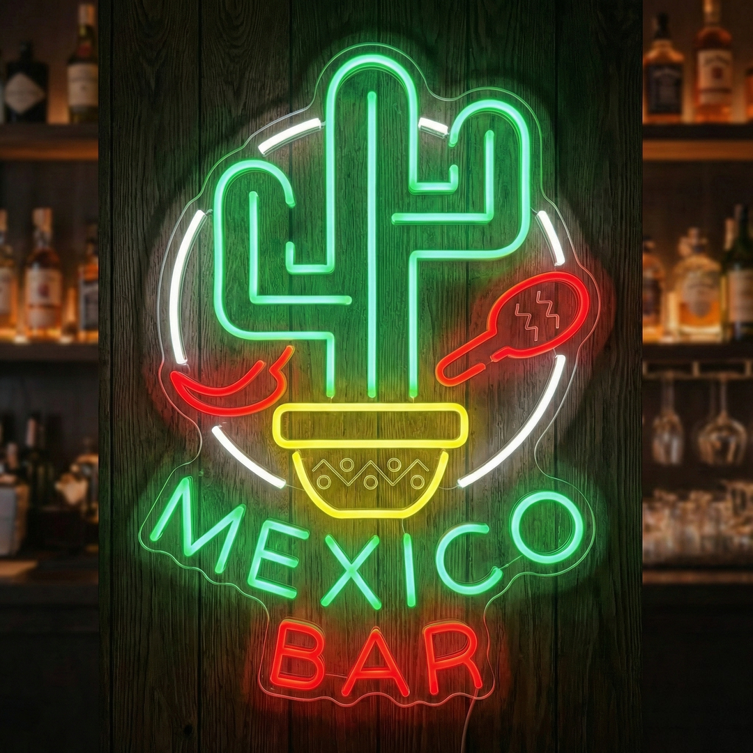 "Mexico Bar" Neonbord