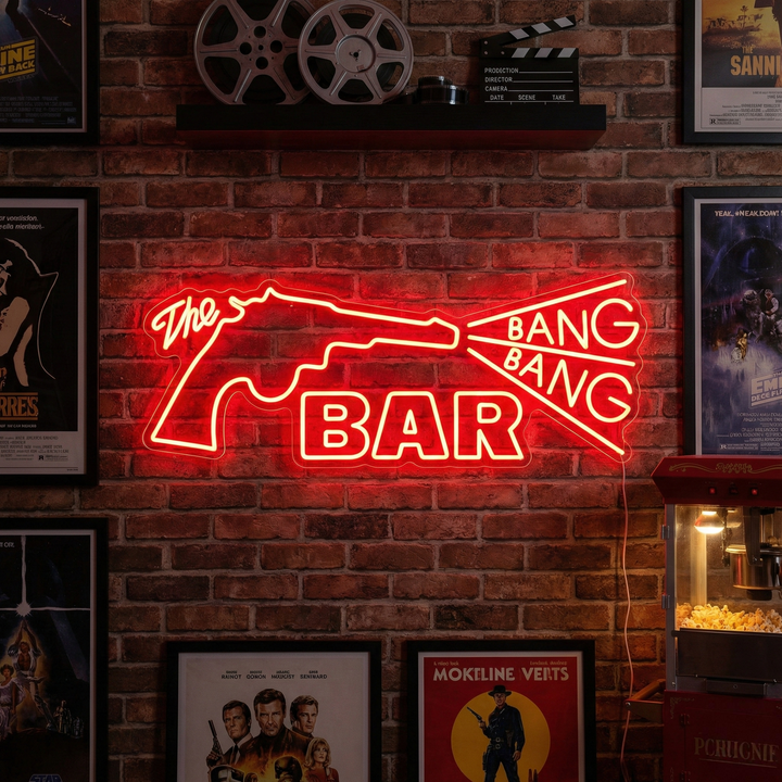 "Bang Bang Bar" Neonbord