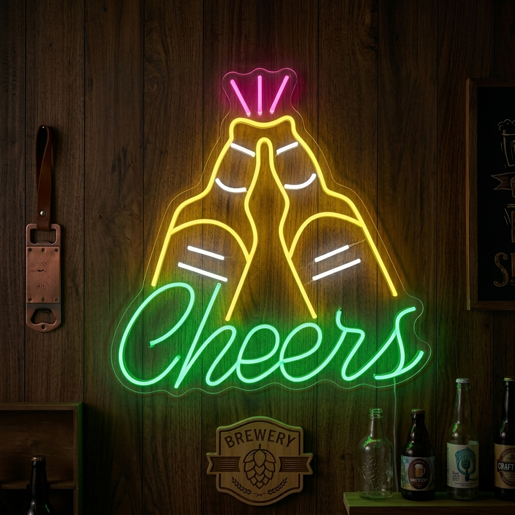 "Cheers" Neonbord