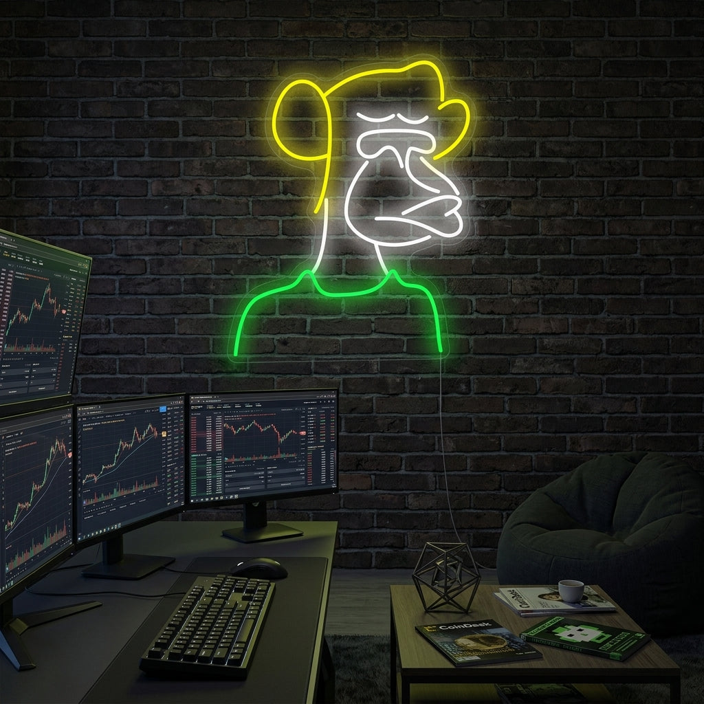 "Bored Ape" Neonbord