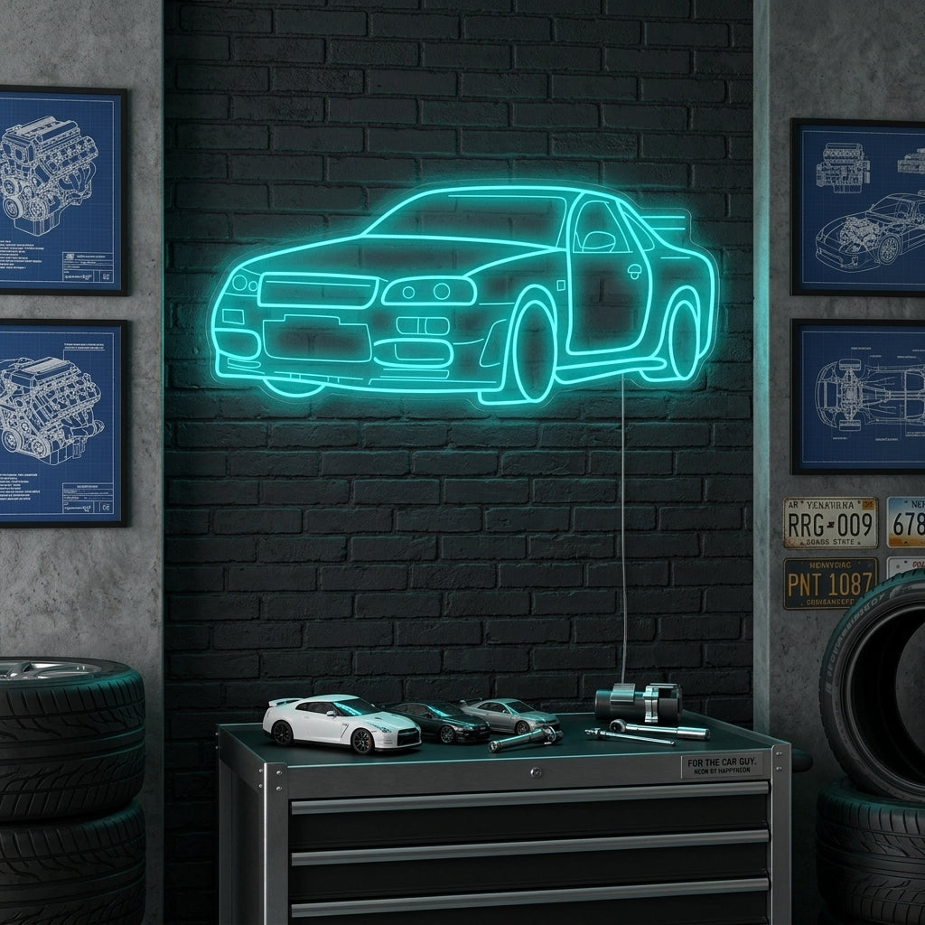"GTR Auto" Neonbord