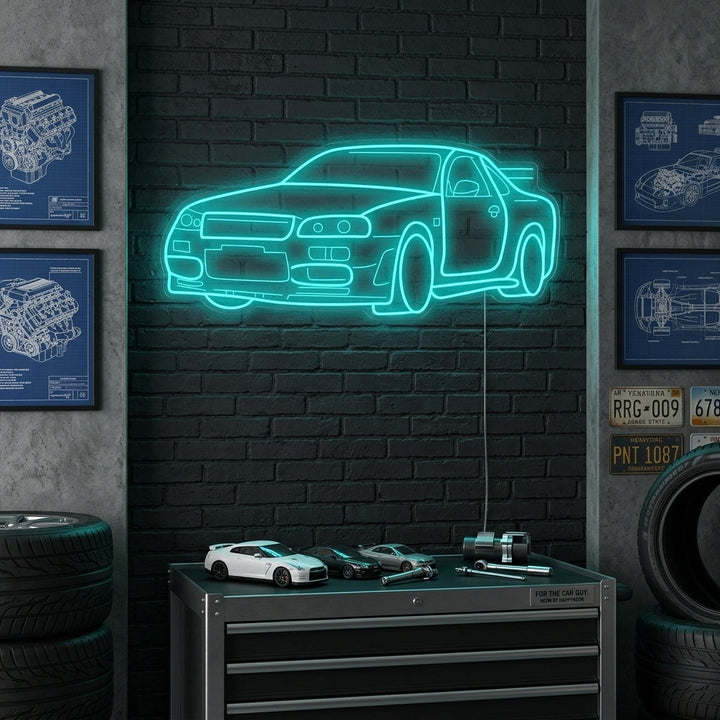 "GTR Auto" Neonbord