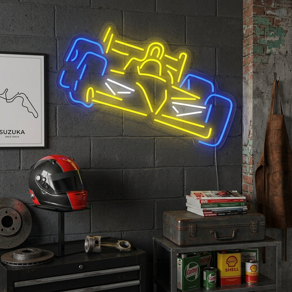 "Formule A Racing" Neonbord