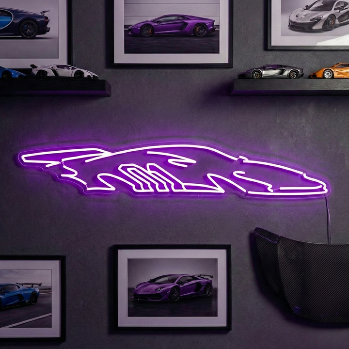 "Raceauto" Neonbord
